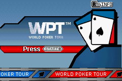 World Poker Tour Title Screen